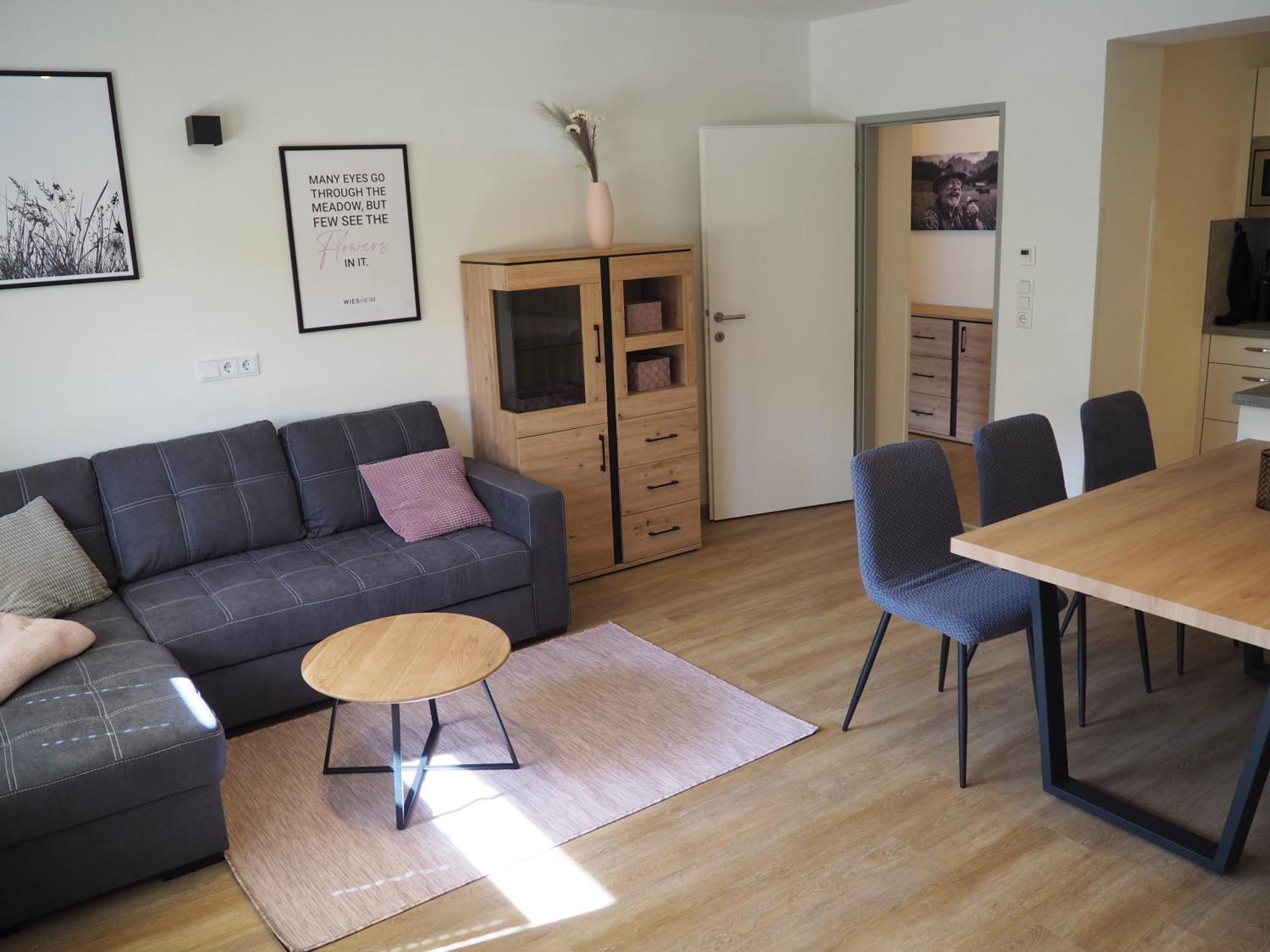 Ferienwohnung Wiesheim バート・ホーフガシュタイン エクステリア 写真