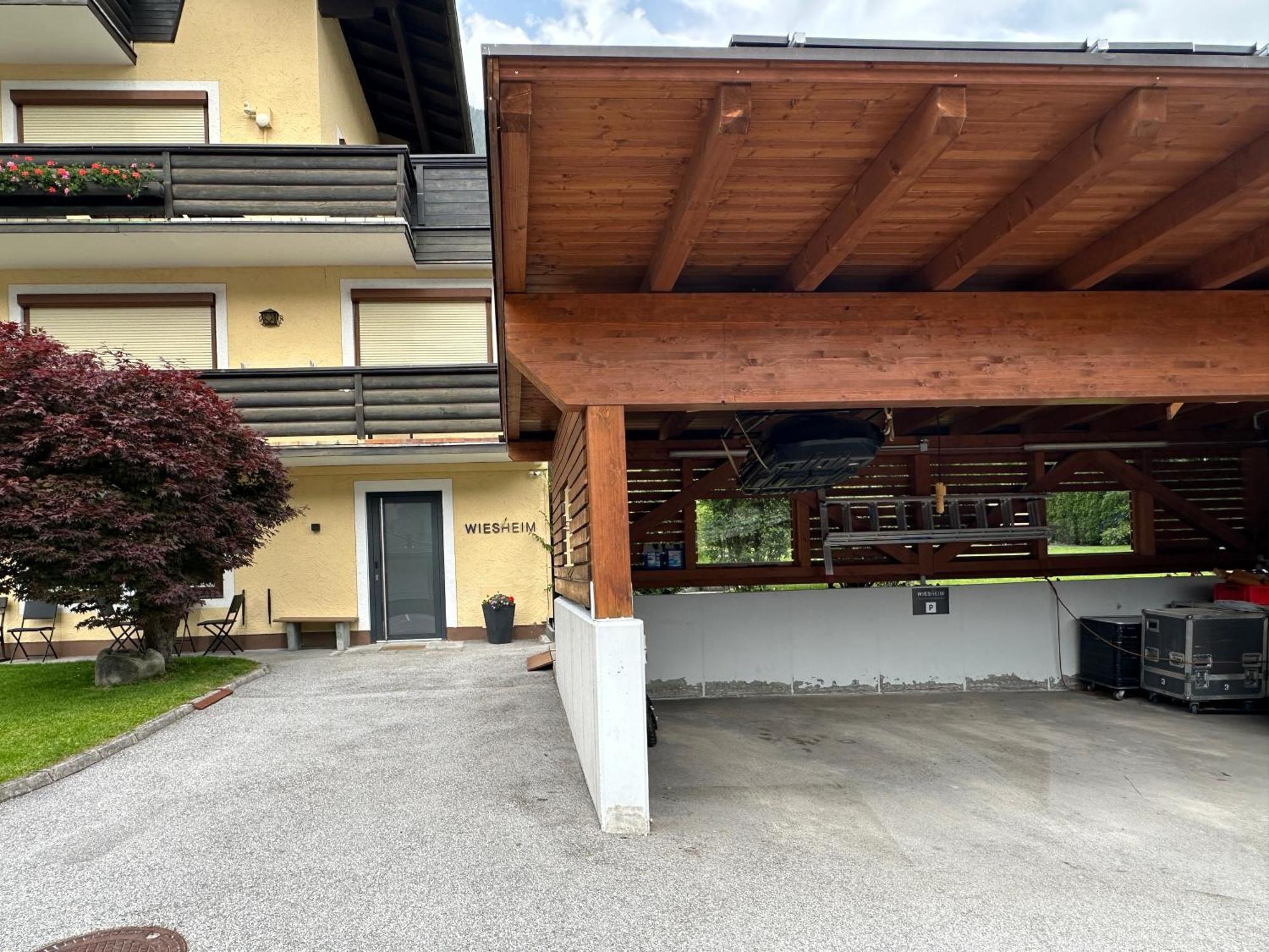 Ferienwohnung Wiesheim バート・ホーフガシュタイン エクステリア 写真